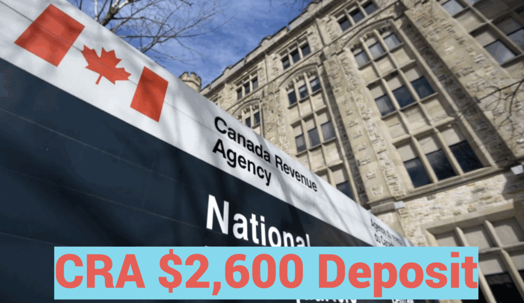 CRA $2,600 Deposit Started from Friday: Here’s How to Claim Before August 15, 2025