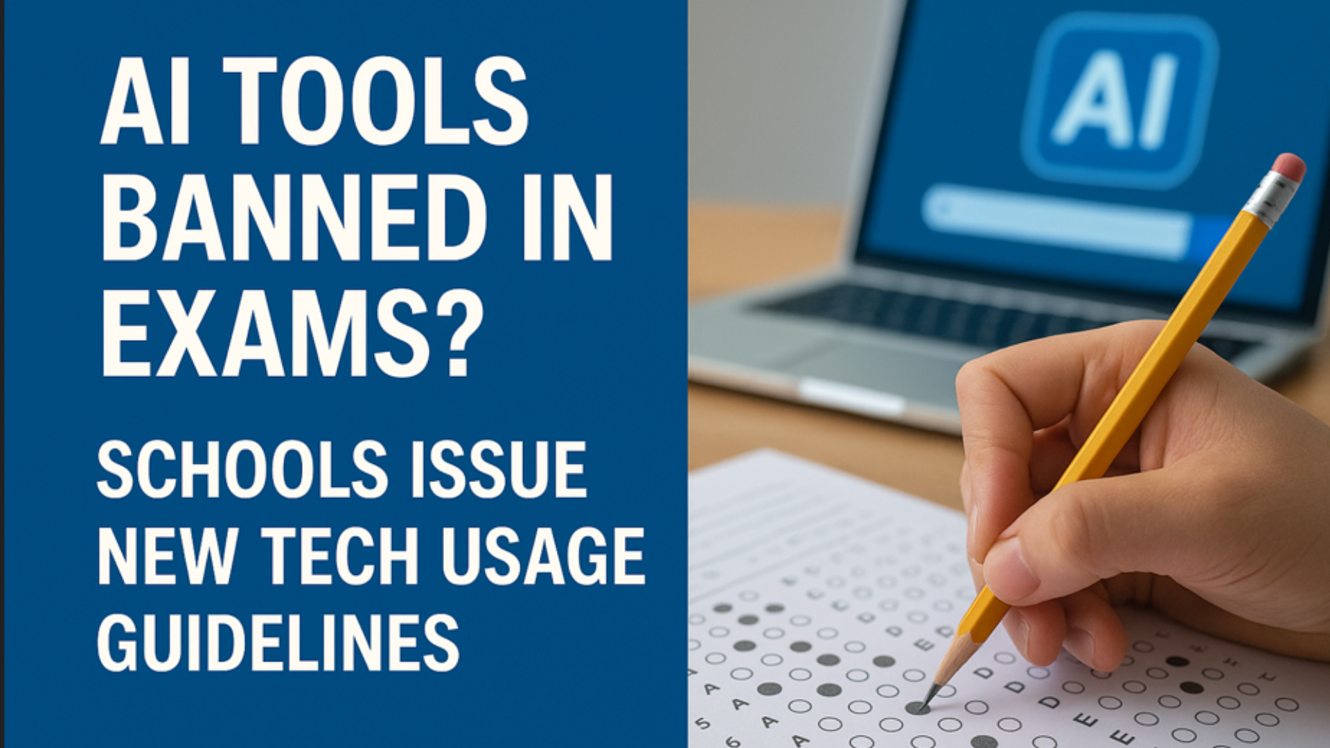 AI Tools Banned in Exams? Schools Issue New Tech Usage Guidelines