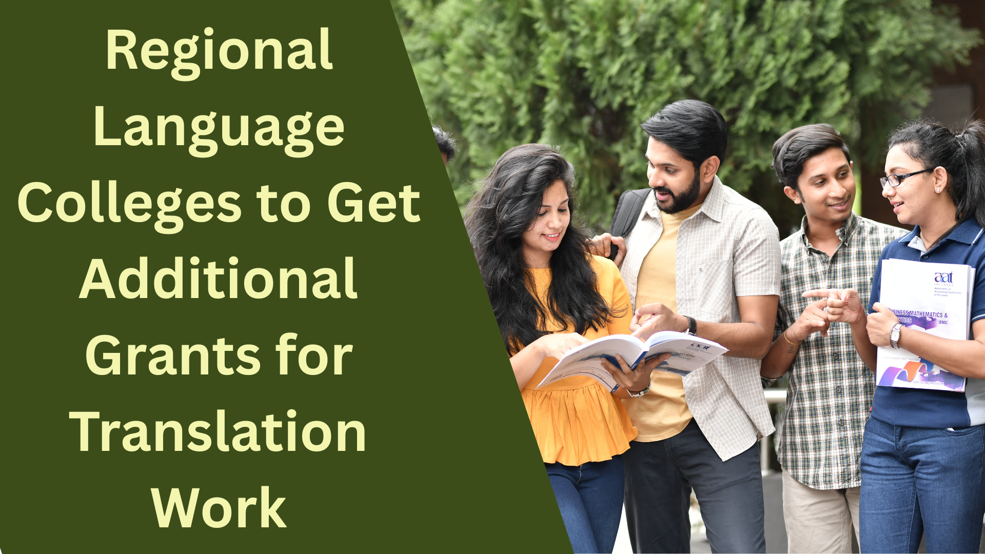 Regional Language Colleges to Get Additional Grants for Translation Work